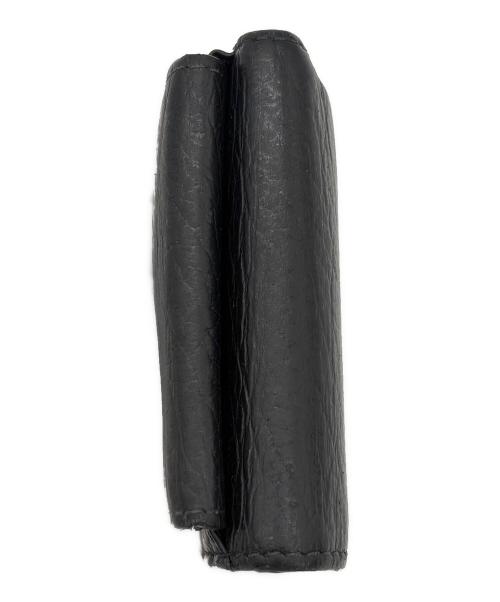 Maison Margiela（メゾンマルジェラ）Maison Margiela (メゾンマルジェラ) 3つ折り財布 ブラックの古着・服飾アイテム