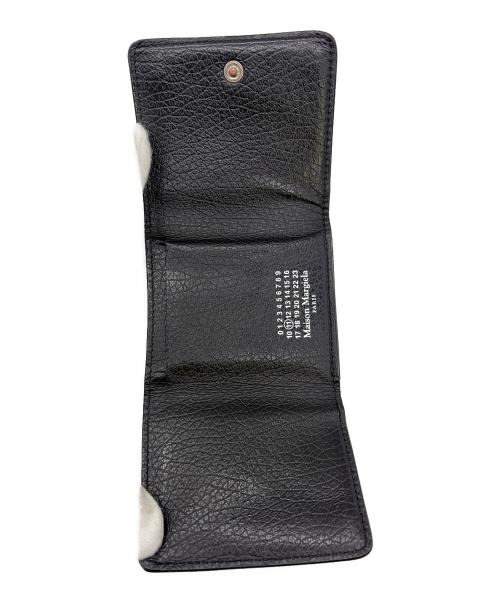 Maison Margiela（メゾンマルジェラ）Maison Margiela (メゾンマルジェラ) 3つ折り財布 ブラックの古着・服飾アイテム