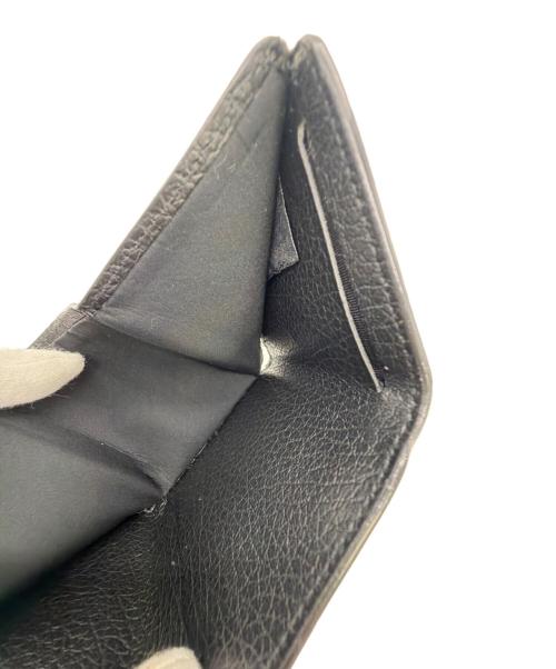 Maison Margiela（メゾンマルジェラ）Maison Margiela (メゾンマルジェラ) 3つ折り財布 ブラックの古着・服飾アイテム