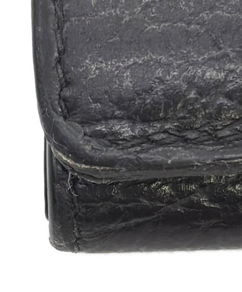 Maison Margiela（メゾンマルジェラ）Maison Margiela (メゾンマルジェラ) 3つ折り財布 ブラックの古着・服飾アイテム