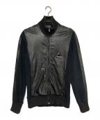DOLCE & GABBANAドルチェ＆ガッバーナ）の古着「ラムスキンレザージャケット」｜ブラック