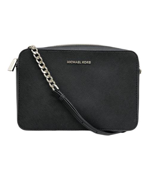 MICHAEL KORS（マイケル・コース）MICHAEL KORS (マイケルコース) ショルダーバッグ ブラックの古着・服飾アイテム
