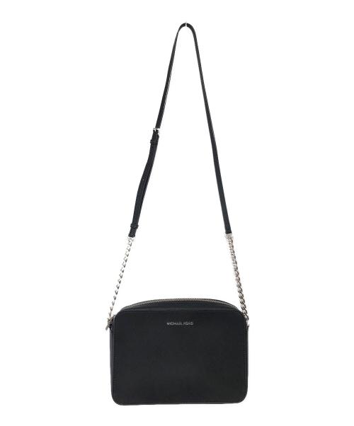 MICHAEL KORS（マイケル・コース）MICHAEL KORS (マイケルコース) ショルダーバッグ ブラックの古着・服飾アイテム