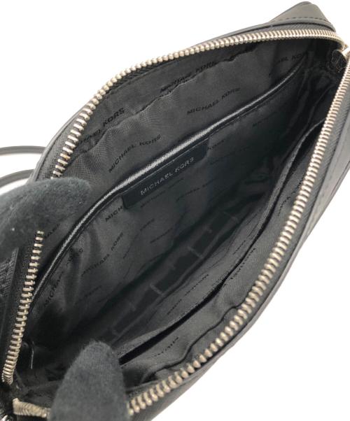 MICHAEL KORS（マイケル・コース）MICHAEL KORS (マイケルコース) ショルダーバッグ ブラックの古着・服飾アイテム