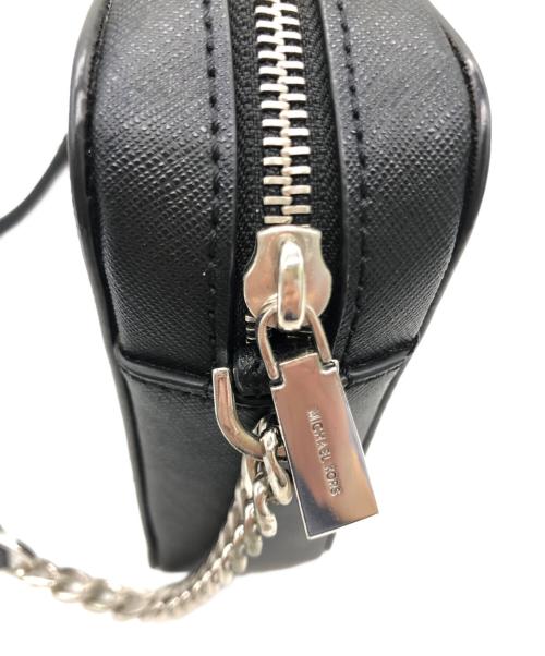 MICHAEL KORS（マイケル・コース）MICHAEL KORS (マイケルコース) ショルダーバッグ ブラックの古着・服飾アイテム