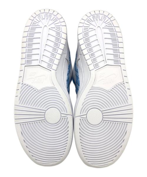 NIKE SB（ナイキエスビー）NIKE SB (ナイキエスビー) Nicole Hause (ニコール ハウゼ) ローカットスニーカー ホワイト×ブルー サイズ:26㎝の古着・服飾アイテム