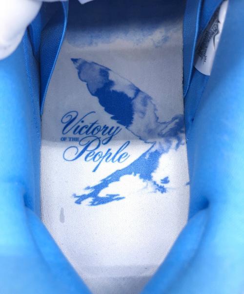 NIKE SB（ナイキエスビー）NIKE SB (ナイキエスビー) Nicole Hause (ニコール ハウゼ) ローカットスニーカー ホワイト×ブルー サイズ:26㎝の古着・服飾アイテム