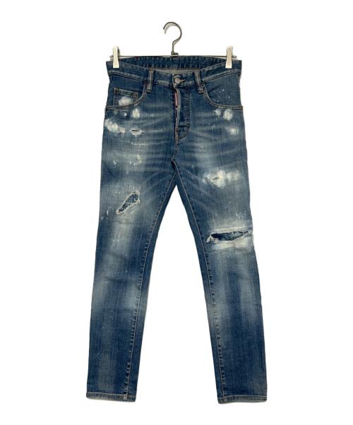 DSQUARED2（ディースクエアード）DSQUARED2 (ディースクエアード) デニムパンツ インディゴ サイズ:SIZE 42（xs）の古着・服飾アイテム