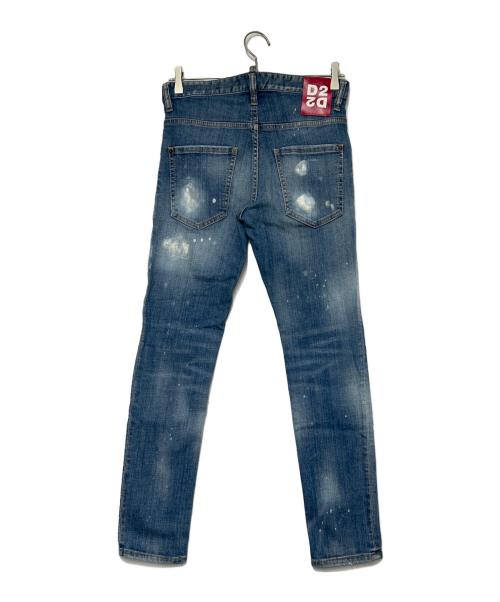 DSQUARED2（ディースクエアード）DSQUARED2 (ディースクエアード) デニムパンツ インディゴ サイズ:SIZE 42（xs）の古着・服飾アイテム