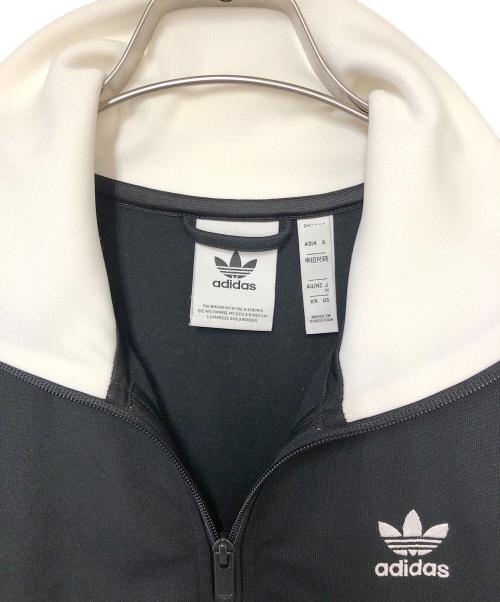 adidas（アディダス）adidas (アディダス) トラックジャケット ブラック×ホワイト サイズ:Mの古着・服飾アイテム