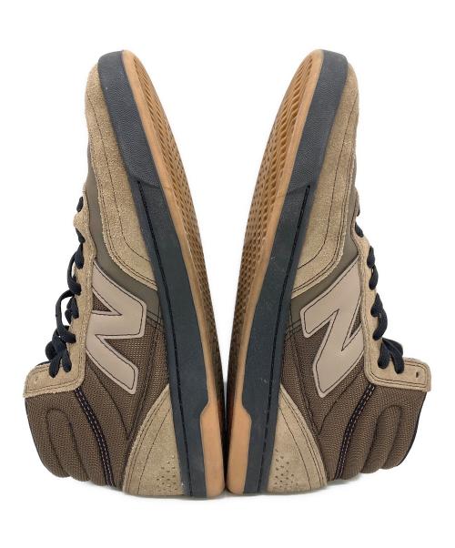 NEW BALANCE（ニューバランス）NEW BALANCE (ニューバランス)  Numeric 440 High/ヌメリック 440 ハイ／スニーカー ベージュ×ブラウン サイズ:28の古着・服飾アイテム