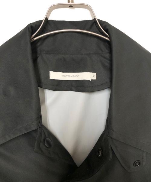 VICTIM&CO（ヴィクティム）VICTIM&CO (ヴィクティム) コーチジャケット ブラック サイズ:Mの古着・服飾アイテム