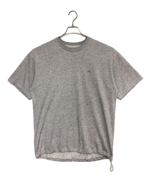 THE NORTH FACE（ザ ノース フェイス）THE NORTH FACE (ザ ノース フェイス) 半袖カットソー グレー×パープル サイズ:Ｌの古着・服飾アイテム