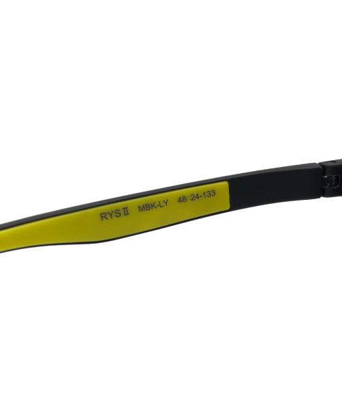 Eyevol（アイヴォル）Eyevol (アイヴォル) サングラス ブラック×イエローの古着・服飾アイテム