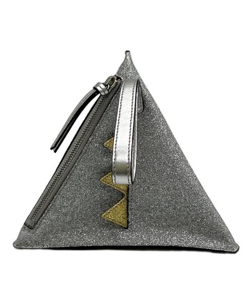 GUCCI（グッチ）GUCCI (グッチ) ハンドバッグ シルバーの古着・服飾アイテム