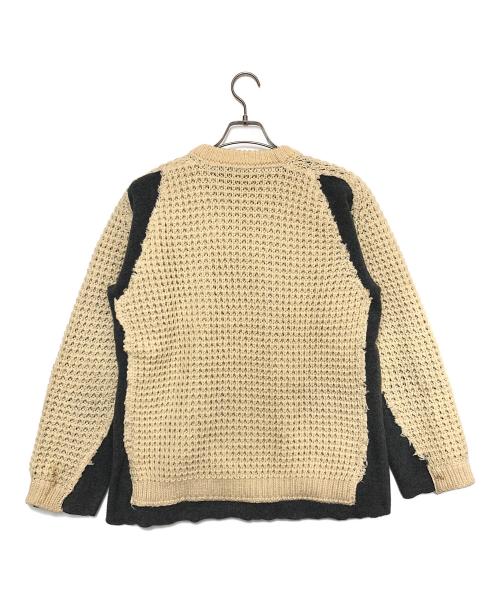 Rebuild by Needles（リビルドバイニードルス）Rebuild by Needles (リビルドバイニードルス) 厚手ニット アイボリー サイズ:XSの古着・服飾アイテム