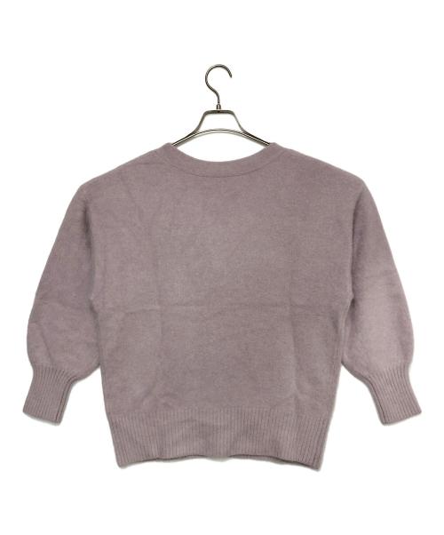 Whim Gazette（ウィムガゼット）Whim Gazette (ウィムガゼット) ニットカーディガン パープル サイズ:SIZE Freeの古着・服飾アイテム