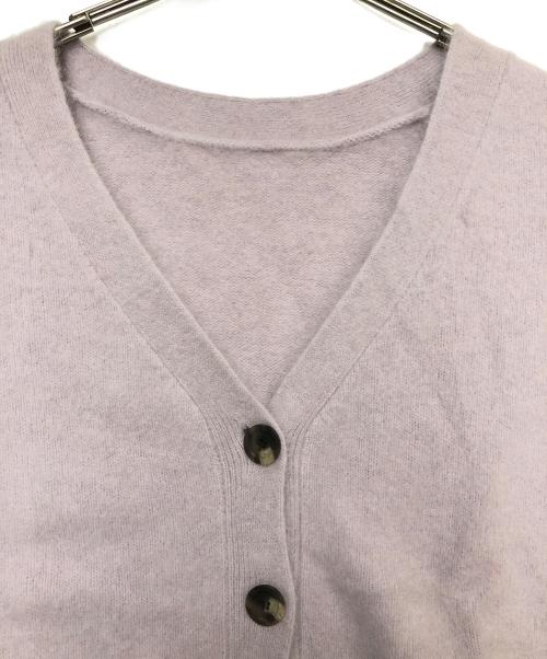 Whim Gazette（ウィムガゼット）Whim Gazette (ウィムガゼット) ニットカーディガン パープル サイズ:SIZE Freeの古着・服飾アイテム