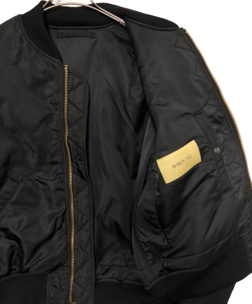 AVIREX7522（アビレックス7522）AVIREX7522 (アビレックス7522) MA-1ジャケット ブラック サイズ:Ｌの古着・服飾アイテム