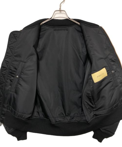 AVIREX7522（アビレックス7522）AVIREX7522 (アビレックス7522) MA-1ジャケット ブラック サイズ:Ｌの古着・服飾アイテム