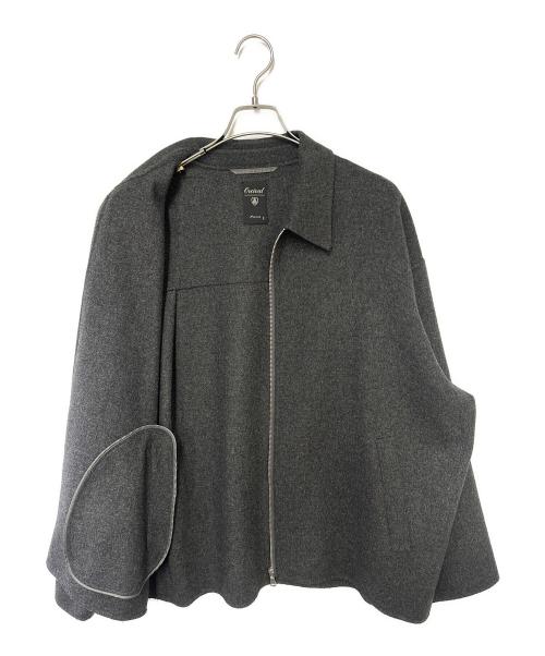 ORCIVAL（オーシバル）ORCIVAL (オーシバル) ウールジップジャケット グレー サイズ:5の古着・服飾アイテム