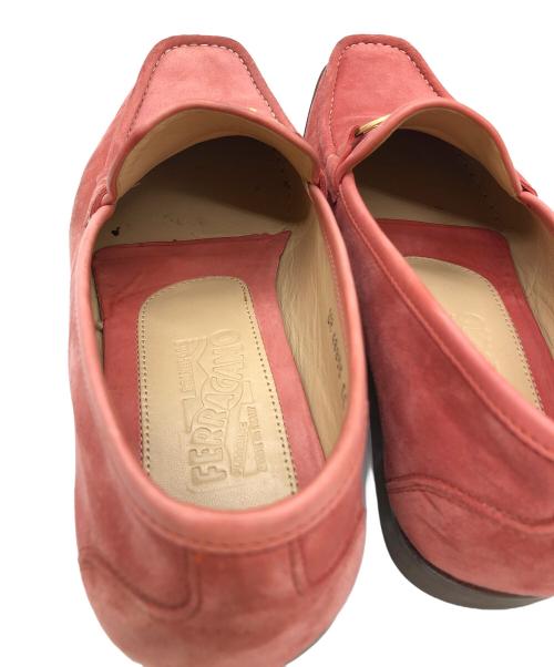 Salvatore Ferragamo（サルヴァトーレ フェラガモ）Salvatore Ferragamo (サルヴァトーレ フェラガモ) ローファー ピンク サイズ:26.5㎝の古着・服飾アイテム