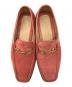 中古・古着 Salvatore Ferragamo (サルヴァトーレ フェラガモ) ローファー ピンク サイズ:26.5㎝：10000円