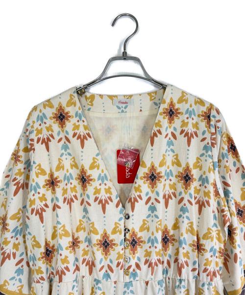 freada（フリーダ）Freada (フリーダ) プリントオールインワン アイボリー サイズ:SIZE Freeの古着・服飾アイテム