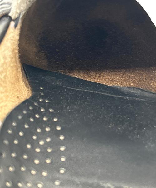 G.H.BASS（ジーエイチバス）G.H.BASS (ジーエイチバス) コインローファー ブラック×ホワイト サイズ:9 1/2(27.5CM）の古着・服飾アイテム