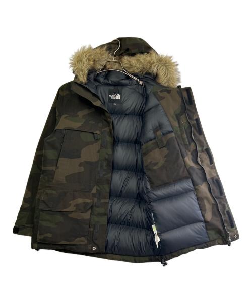 THE NORTH FACE（ザ ノース フェイス）THE NORTH FACE (ザ ノース フェイス) ノベルティマクマードパーカ カーキ×ブラック サイズ:SIZE Mの古着・服飾アイテム