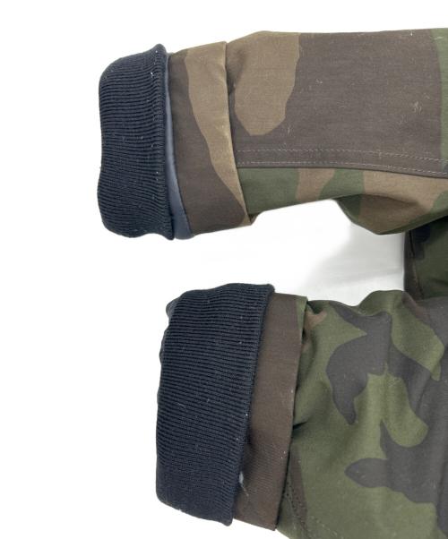 THE NORTH FACE（ザ ノース フェイス）THE NORTH FACE (ザ ノース フェイス) ノベルティマクマードパーカ カーキ×ブラック サイズ:SIZE Mの古着・服飾アイテム