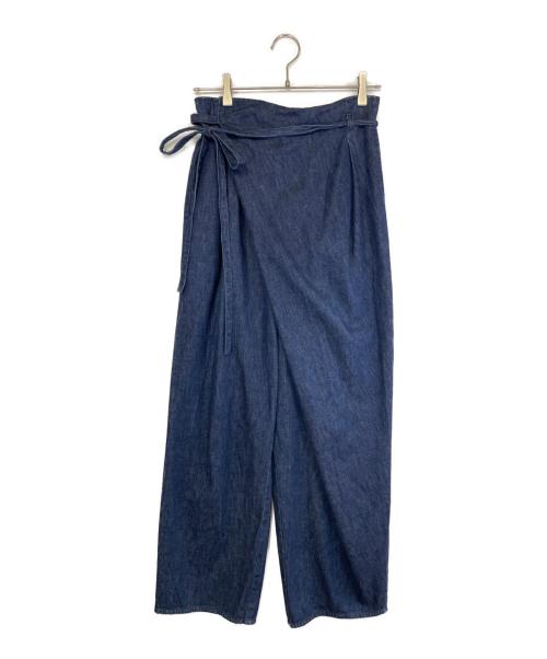 STEVEN ALAN（スティーブンアラン）STEVEN ALAN (スティーブンアラン) DENIM CROSS OVER PANTS インディゴ サイズ:Mの古着・服飾アイテム