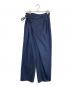 STEVEN ALAN（スティーブンアラン）の古着「DENIM CROSS OVER PANTS」｜インディゴ
