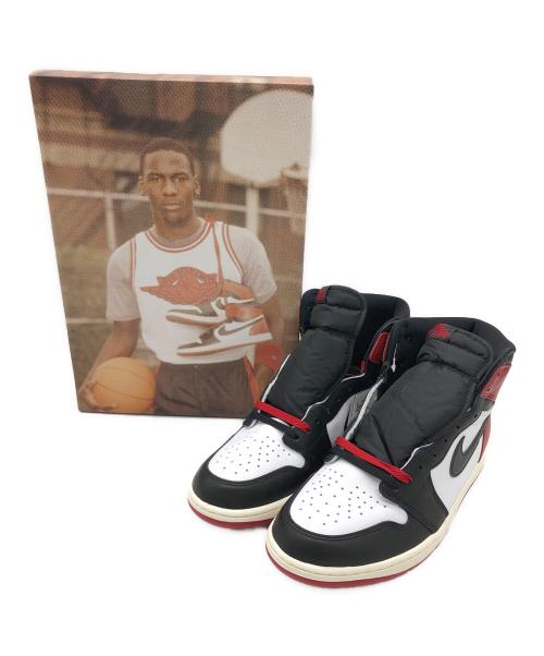 NIKE（ナイキ）NIKE (ナイキ) AIR JORDAN 1 RETRO HIGH OG ホワイト×ブラック×レッド サイズ:29㎝の古着・服飾アイテム