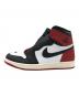 NIKE (ナイキ) AIR JORDAN 1 RETRO HIGH OG ホワイト×ブラック×レッド サイズ:29㎝：13000円