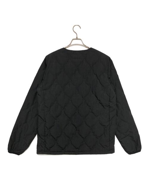 NANGA（ナンガ）NANGA (ナンガ) 焚火キルトダウンカーディガン ブラック サイズ:Ｌの古着・服飾アイテム