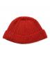 GUCCI (グッチ) ニット帽 レッド サイズ:M：10000円