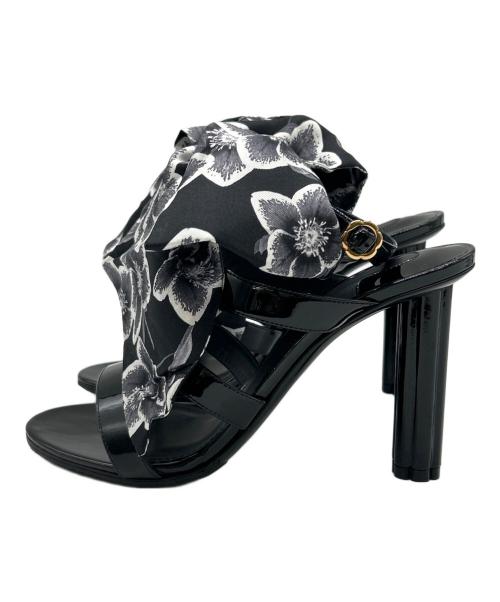 Salvatore Ferragamo（サルヴァトーレ フェラガモ）Salvatore Ferragamo (サルヴァトーレ フェラガモ) サンダル ブラック サイズ:5 1/2(22.5cm）の古着・服飾アイテム