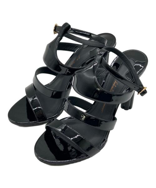 Salvatore Ferragamo（サルヴァトーレ フェラガモ）Salvatore Ferragamo (サルヴァトーレ フェラガモ) サンダル ブラック サイズ:5 1/2(22.5cm）の古着・服飾アイテム