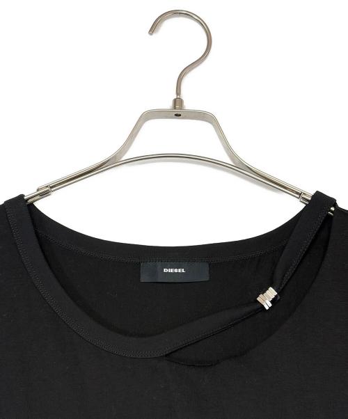 DIESEL（ディーゼル）DIESEL (ディーゼル) ベルト付ワンピース ブラック サイズ:SIZE Freeの古着・服飾アイテム