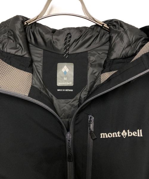 mont-bell（モンベル）mont-bell (モンベル) パウダーグライドパーカ ブラック サイズ:Mの古着・服飾アイテム