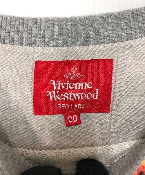 Vivienne Westwood（ヴィヴィアンウエストウッド）Vivienne Westwood (ヴィヴィアンウエストウッド) ワインステインキャットスウェット グレー サイズ:SIZE 00の古着・服飾アイテム