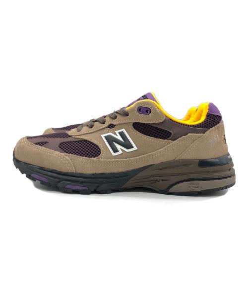 NEW BALANCE（ニューバランス）NEW BALANCE (ニューバランス) ローカットスニーカー ブラウン×ブラック×ネイビ-×イエロー サイズ:27.5㎝の古着・服飾アイテム