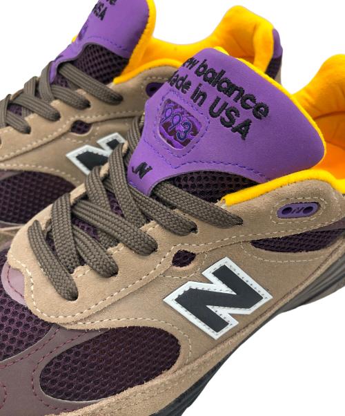 NEW BALANCE（ニューバランス）NEW BALANCE (ニューバランス) ローカットスニーカー ブラウン×ブラック×ネイビ-×イエロー サイズ:27.5㎝の古着・服飾アイテム