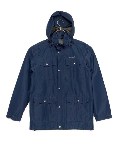 Eddie Bauer（エディーバウアー）Eddie Bauer (エディーバウアー) フーデッドジャケット ネイビー サイズ:SIZE Sの古着・服飾アイテム