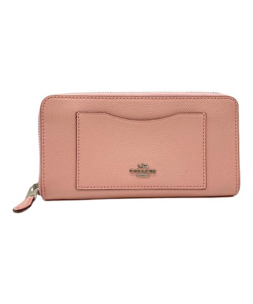 COACH（コーチ）COACH (コーチ) 長財布 ピンクの古着・服飾アイテム