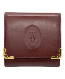 Cartier（カルティエ）の古着「コインケース」｜ボルドー