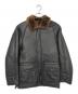 Schott（ショット）の古着「ムートンジャケット」｜ブラック