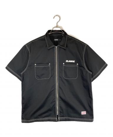 ラペラ　シグネチャー2　前後セット ブラック中古　美品 中古・古着通販】X-LARGE (エクストララージ) 半袖シャツ ブラック