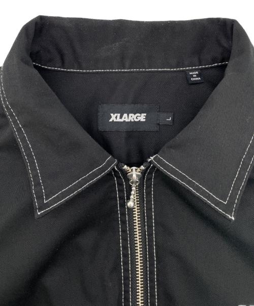 X-LARGE（エクストララージ）X-LARGE (エクストララージ) 半袖シャツ ブラック サイズ:Lの古着・服飾アイテム